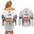 Fiji Rugby Couples Matching Off Shoulder Short Dress and Long Sleeve Button Shirts 2023 Go Champions World Cup Fijian Tapa Pattern - Wonder Print Shop
