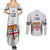 Fiji Rugby Couples Matching Summer Maxi Dress and Long Sleeve Button Shirts 2023 Go Champions World Cup Fijian Tapa Pattern - Wonder Print Shop