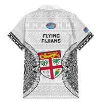 Fiji Rugby Family Matching Mermaid Dress and Hawaiian Shirt 2023 Go Champions World Cup Fijian Tapa Pattern - Wonder Print Shop