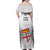 Fiji Rugby Family Matching Off Shoulder Maxi Dress and Hawaiian Shirt 2023 Go Champions World Cup Fijian Tapa Pattern - Wonder Print Shop