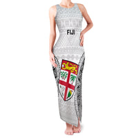 Fiji Rugby Family Matching Tank Maxi Dress and Hawaiian Shirt 2023 Go Champions World Cup Fijian Tapa Pattern - Wonder Print Shop