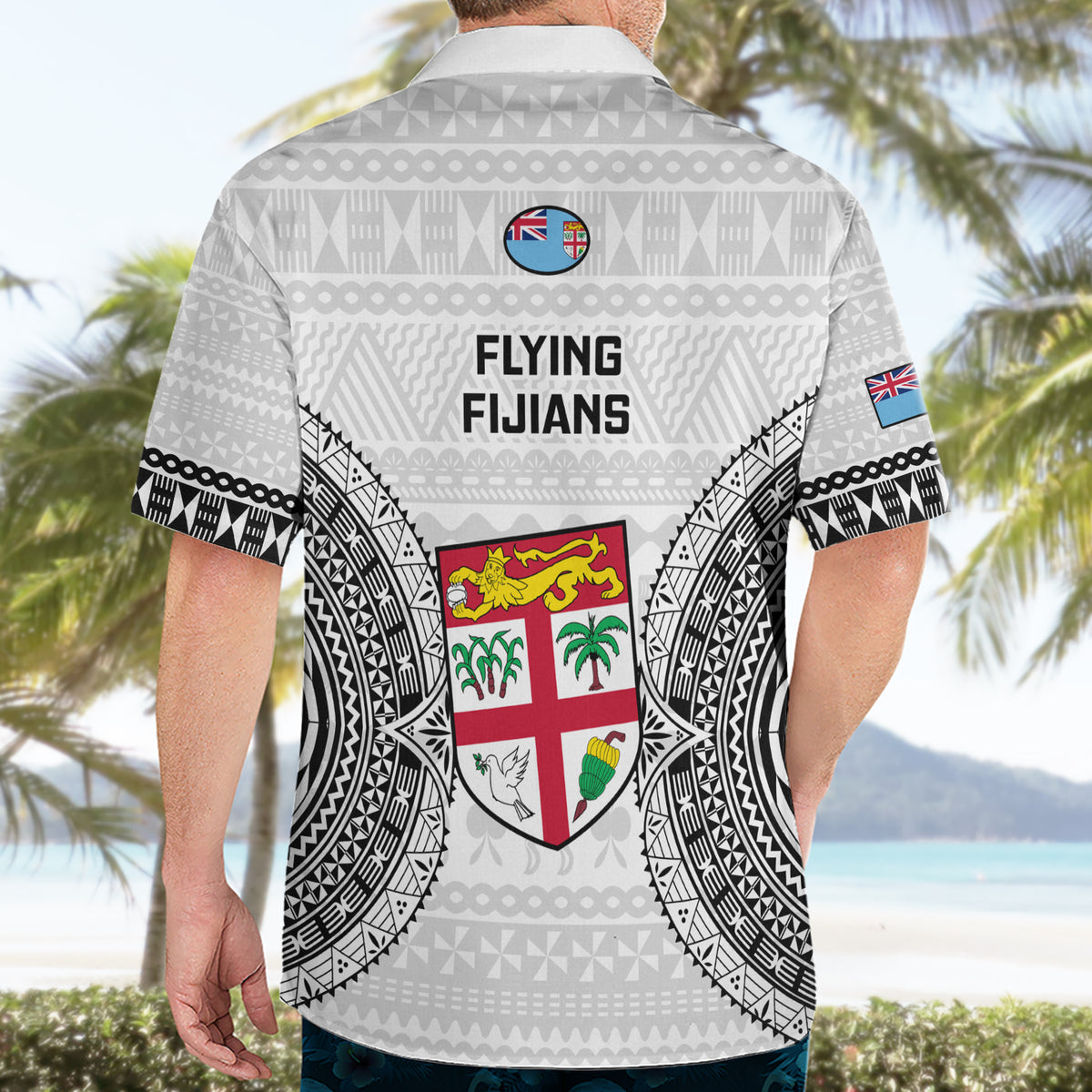 Fiji Rugby Hawaiian Shirt 2023 Go Champions World Cup Fijian Tapa Pattern - Wonder Print Shop