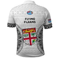 Fiji Rugby Polo Shirt 2023 Go Champions World Cup Fijian Tapa Pattern - Wonder Print Shop