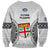 Fiji Rugby Sweatshirt 2023 Go Champions World Cup Fijian Tapa Pattern - Wonder Print Shop