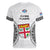 Fiji Rugby Women V Neck T Shirt 2023 Go Champions World Cup Fijian Tapa Pattern - Wonder Print Shop