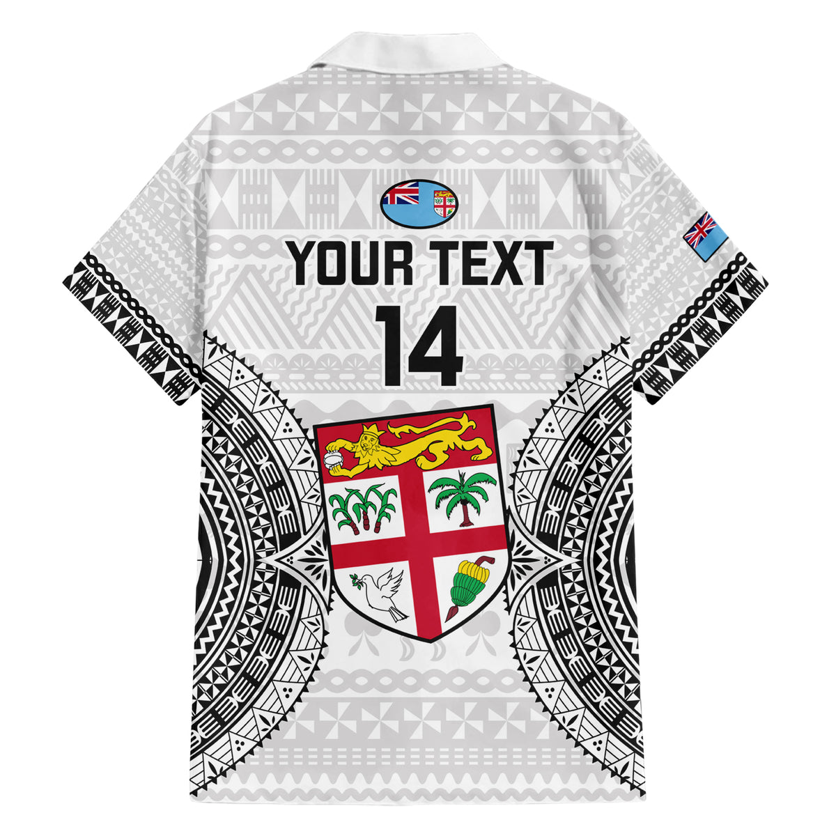 Custom Fiji Rugby Hawaiian Shirt 2023 Go Champions World Cup Fijian Tapa Pattern - Wonder Print Shop