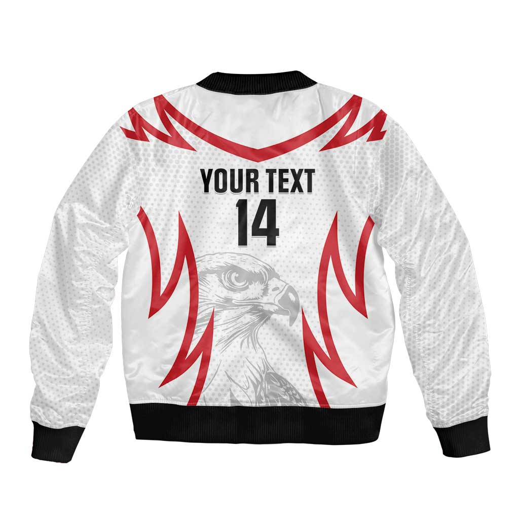 Jordan Football Custom Bomber Jacket Go The Chivalrous Ones - Wonder Print Shop