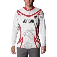 Jordan Football Custom Button Sweatshirt Go The Chivalrous Ones - Wonder Print Shop
