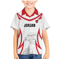 Jordan Football Custom Family Matching Mermaid Dress and Hawaiian Shirt Go The Chivalrous Ones - Wonder Print Shop