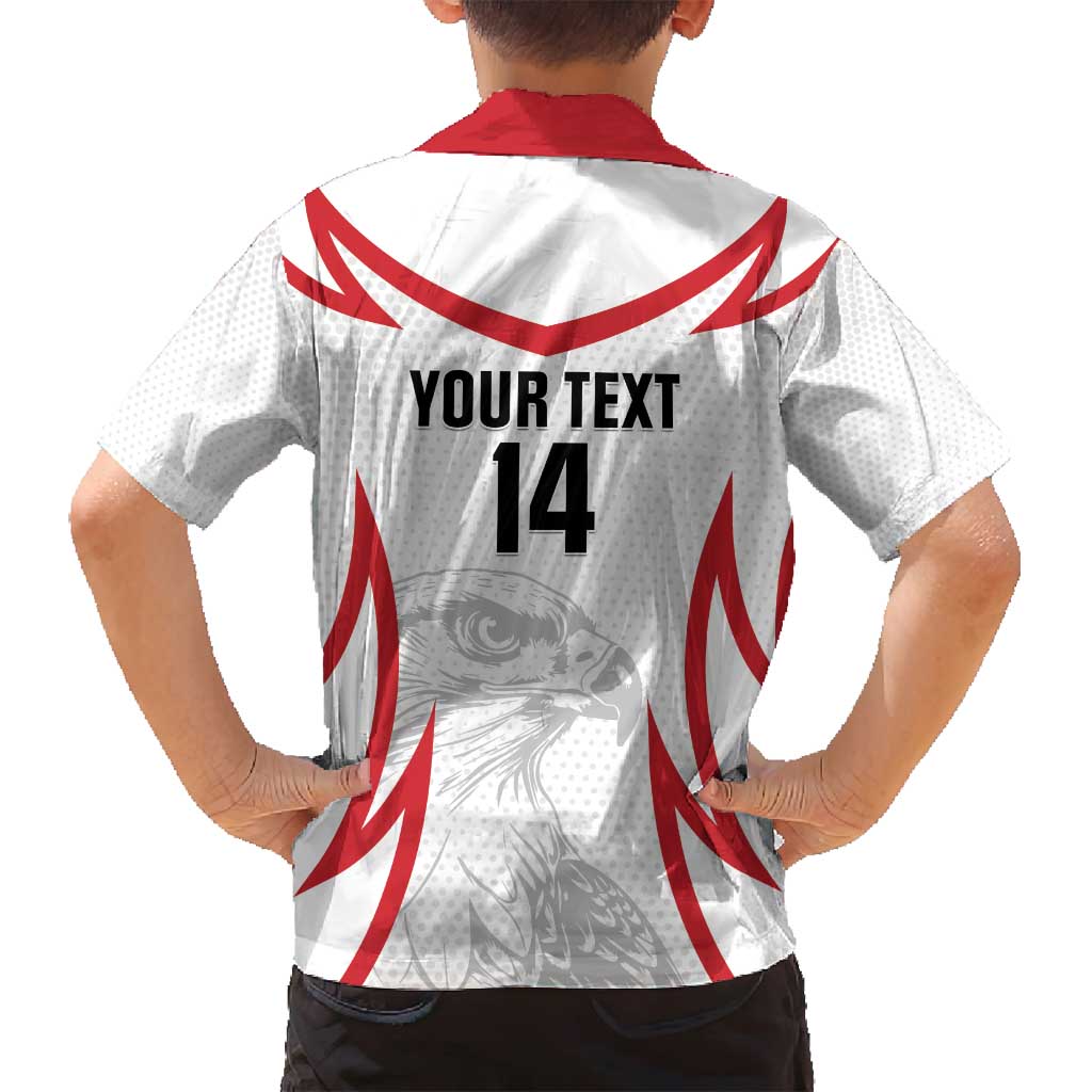 Jordan Football Custom Family Matching Off Shoulder Short Dress and Hawaiian Shirt Go The Chivalrous Ones - Wonder Print Shop