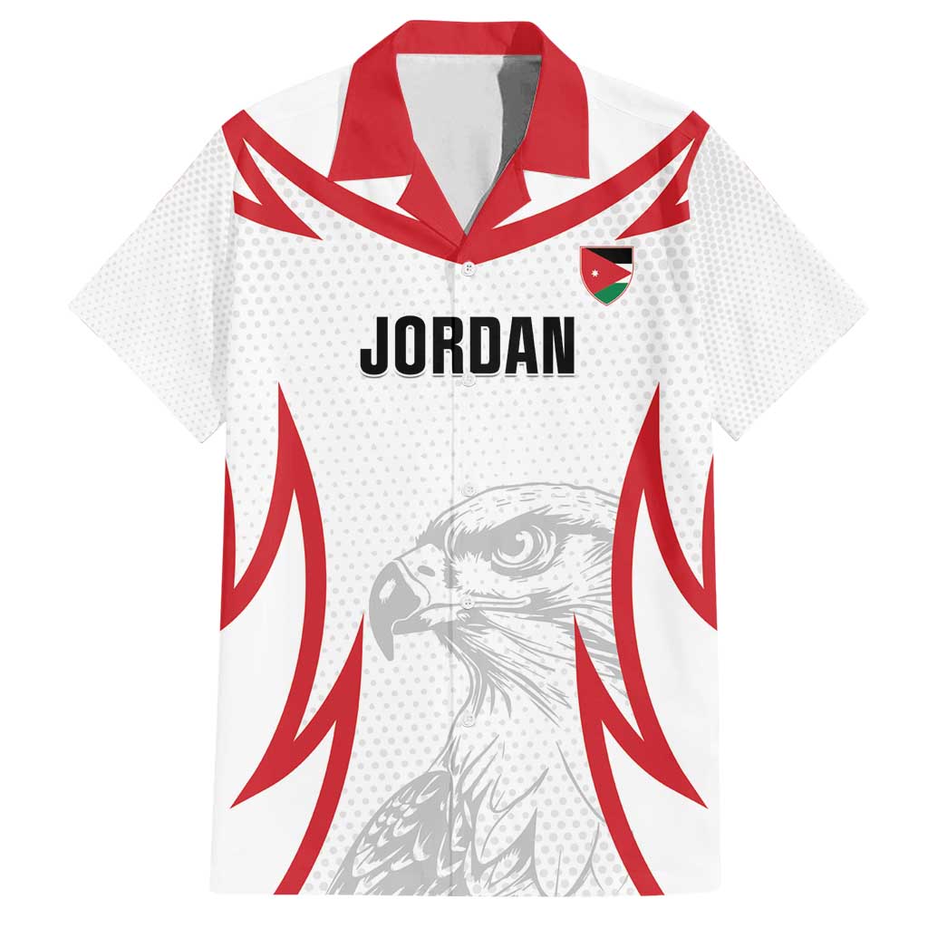 Jordan Football Custom Family Matching Off Shoulder Short Dress and Hawaiian Shirt Go The Chivalrous Ones - Wonder Print Shop