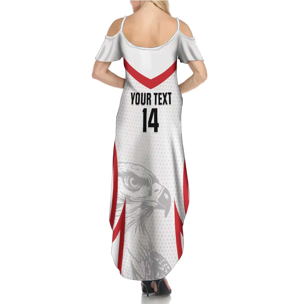 Jordan Football Custom Family Matching Summer Maxi Dress and Hawaiian Shirt Go The Chivalrous Ones - Wonder Print Shop