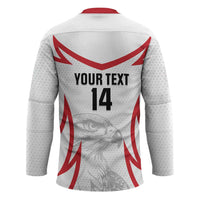 Jordan Football Custom Hockey Jersey Go The Chivalrous Ones - Wonder Print Shop