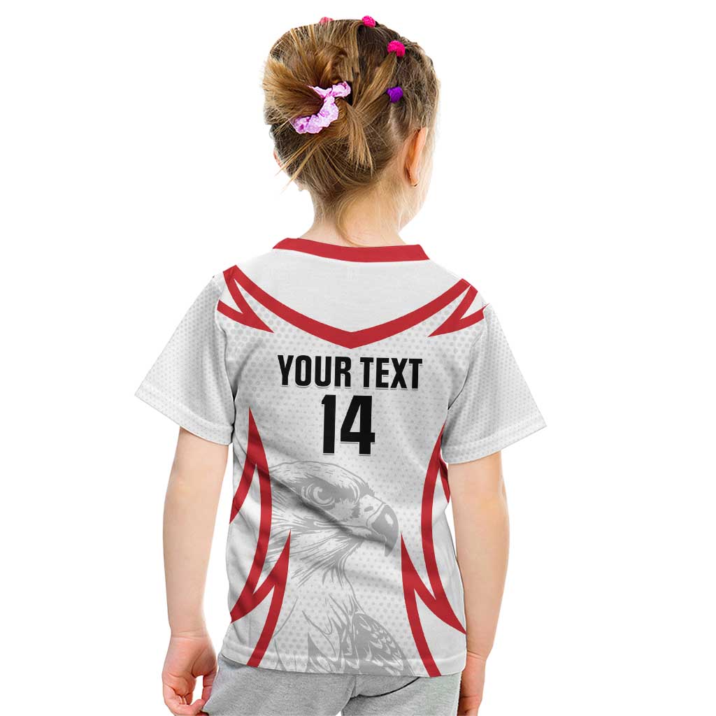 Jordan Football Custom Kid T Shirt Go The Chivalrous Ones - Wonder Print Shop