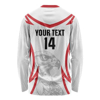 Jordan Football Custom Long Sleeve Shirt Go The Chivalrous Ones - Wonder Print Shop