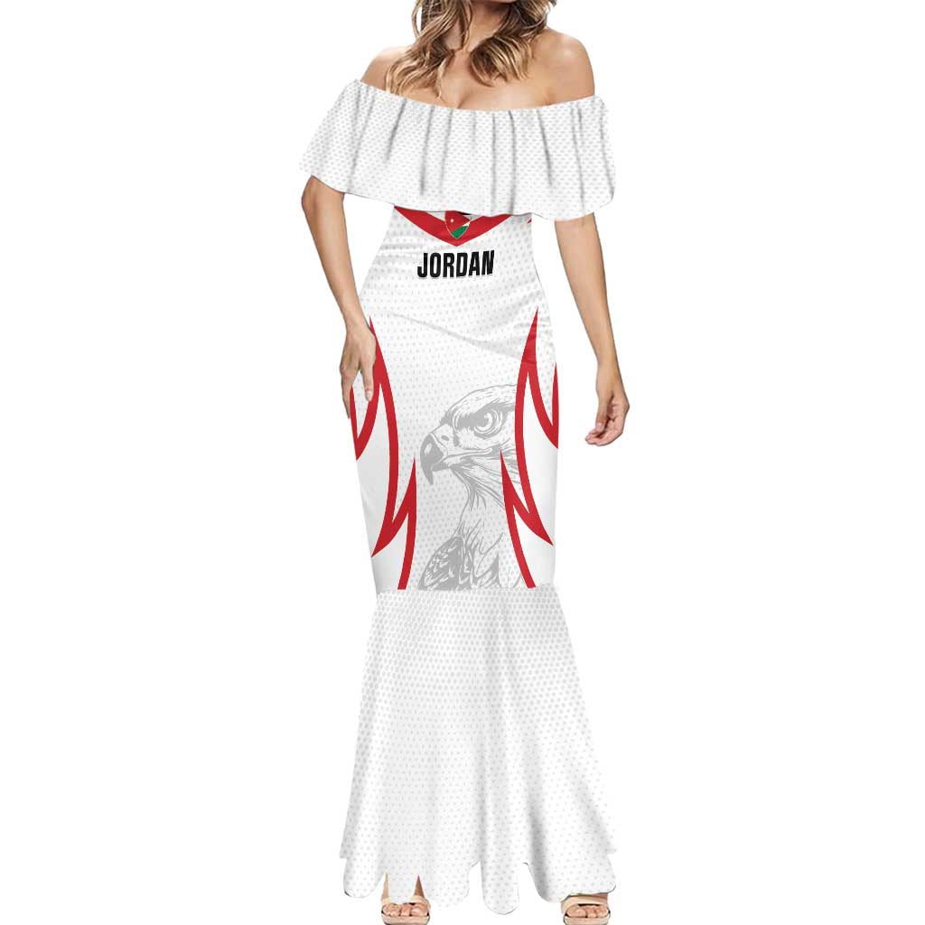 Jordan Football Custom Mermaid Dress Go The Chivalrous Ones - Wonder Print Shop