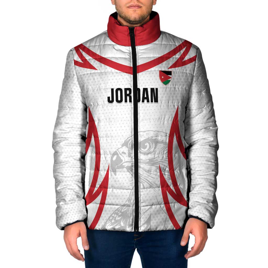 Jordan Football Custom Padded Jacket Go The Chivalrous Ones - Wonder Print Shop
