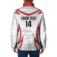 Jordan Football Custom Padded Jacket Go The Chivalrous Ones - Wonder Print Shop