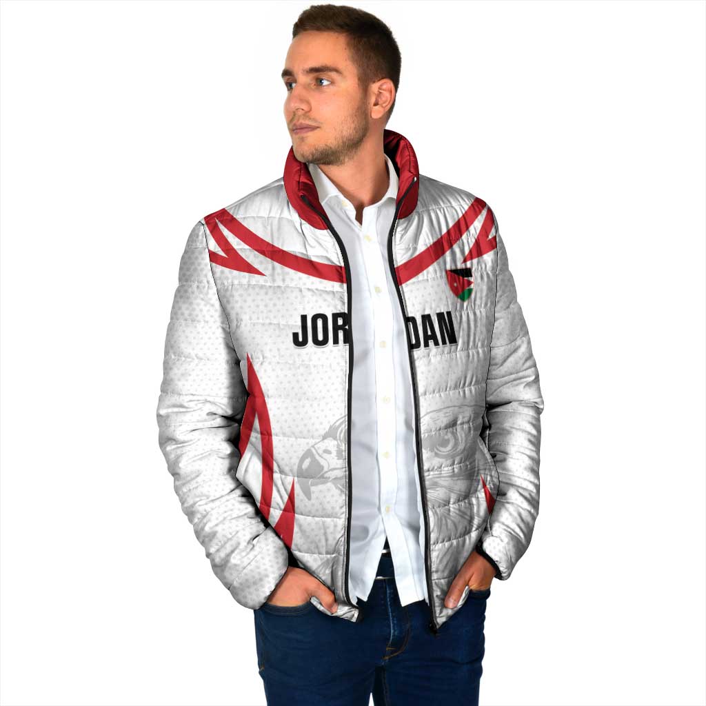 Jordan Football Custom Padded Jacket Go The Chivalrous Ones - Wonder Print Shop
