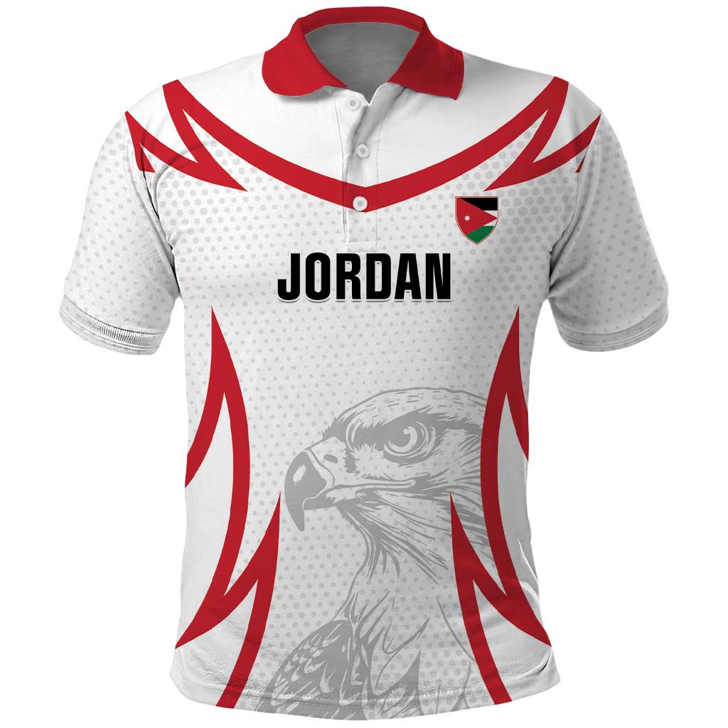 Jordan Football Custom Polo Shirt Go The Chivalrous Ones - Wonder Print Shop