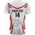Jordan Football Custom T Shirt Go The Chivalrous Ones - Wonder Print Shop