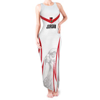 Jordan Football Custom Tank Maxi Dress Go The Chivalrous Ones - Wonder Print Shop
