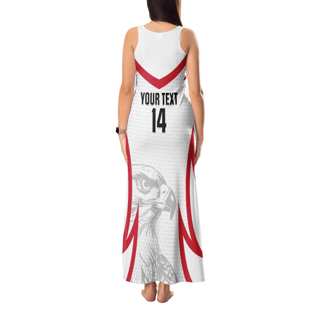 Jordan Football Custom Tank Maxi Dress Go The Chivalrous Ones - Wonder Print Shop