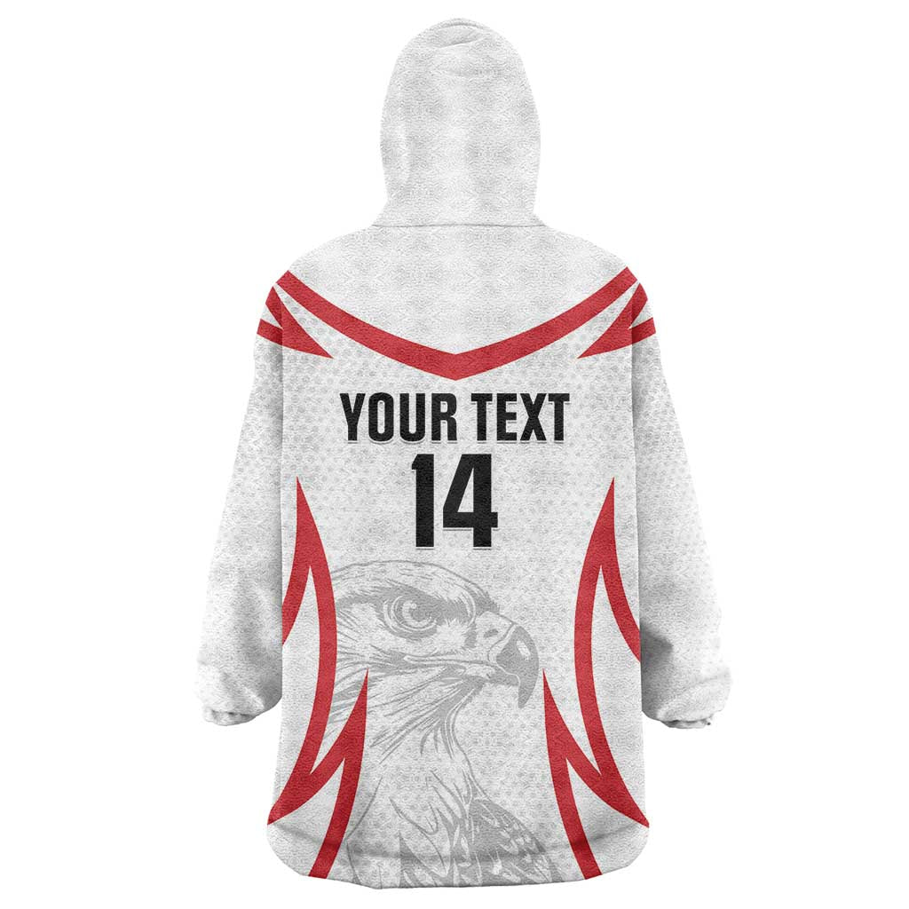 Jordan Football Custom Wearable Blanket Hoodie Go The Chivalrous Ones - Wonder Print Shop