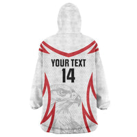 Jordan Football Custom Wearable Blanket Hoodie Go The Chivalrous Ones - Wonder Print Shop