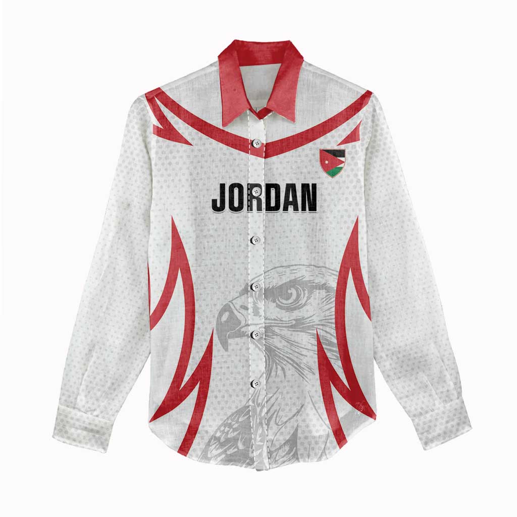 Jordan Football Custom Women Casual Shirt Go The Chivalrous Ones - Wonder Print Shop