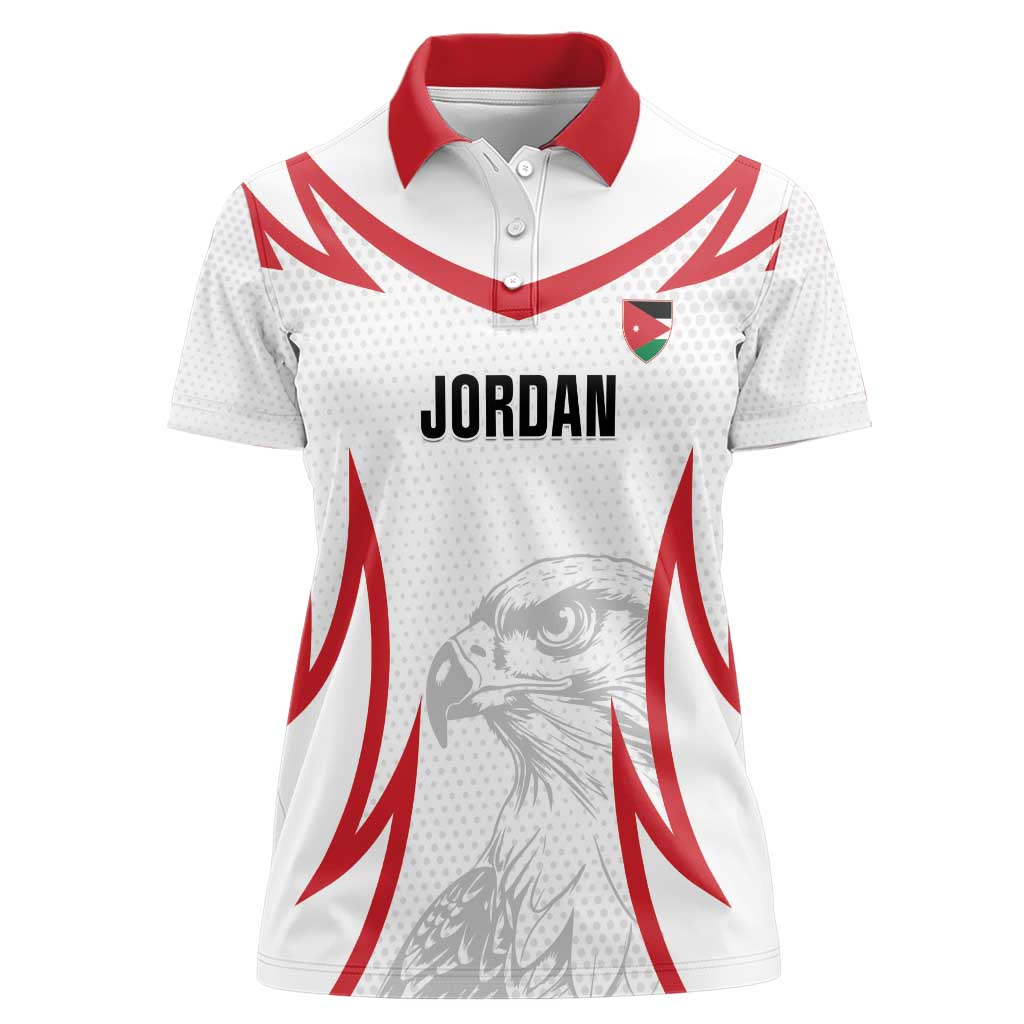 Jordan Football Custom Women Polo Shirt Go The Chivalrous Ones - Wonder Print Shop