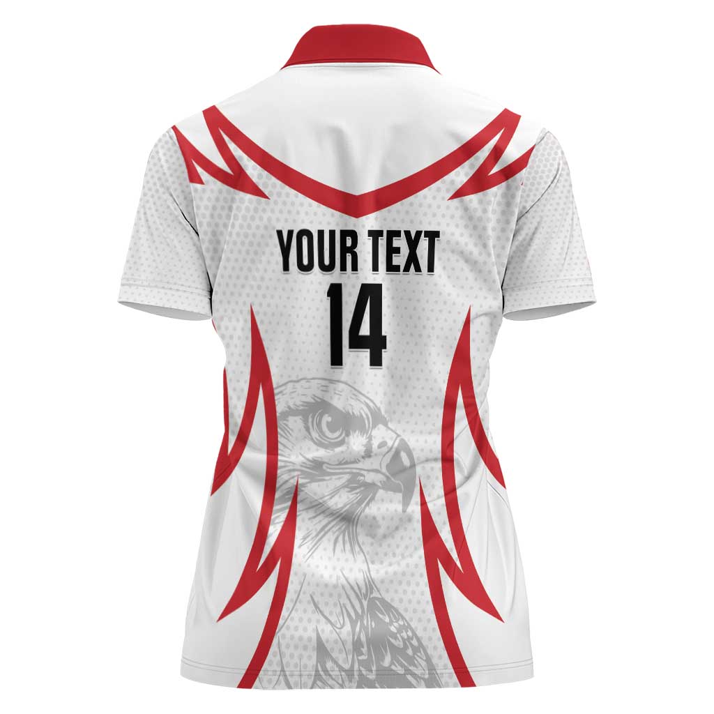 Jordan Football Custom Women Polo Shirt Go The Chivalrous Ones - Wonder Print Shop