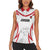 Jordan Football Custom Women Sleeveless Polo Shirt Go The Chivalrous Ones - Wonder Print Shop
