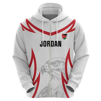 Jordan Football Custom Zip Hoodie Go The Chivalrous Ones - Wonder Print Shop