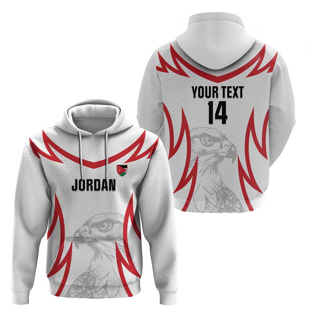 Jordan Football Custom Zip Hoodie Go The Chivalrous Ones - Wonder Print Shop