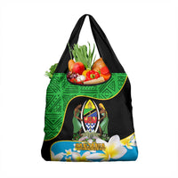 Personalised Tanzania Independence Day Grocery Bag Heri ya Siku ya Uhuru African Pattern
