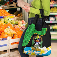 Personalised Tanzania Independence Day Grocery Bag Heri ya Siku ya Uhuru African Pattern