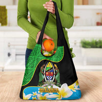Personalised Tanzania Independence Day Grocery Bag Heri ya Siku ya Uhuru African Pattern