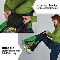 Personalised Tanzania Independence Day Grocery Bag Heri ya Siku ya Uhuru African Pattern