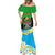 Personalised Tanzania Independence Day Mermaid Dress Heri ya Siku ya Uhuru African Pattern - Wonder Print Shop