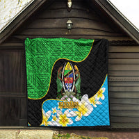 Personalised Tanzania Independence Day Quilt Heri ya Siku ya Uhuru African Pattern - Wonder Print Shop