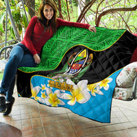 Personalised Tanzania Independence Day Quilt Heri ya Siku ya Uhuru African Pattern - Wonder Print Shop