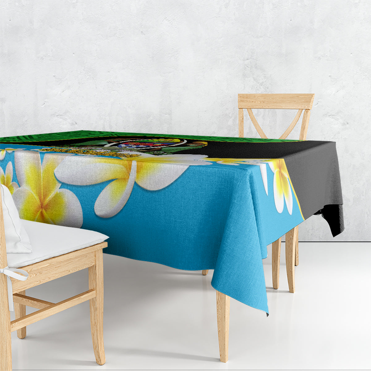 Personalised Tanzania Independence Day Tablecloth Heri ya Siku ya Uhuru African Pattern - Wonder Print Shop