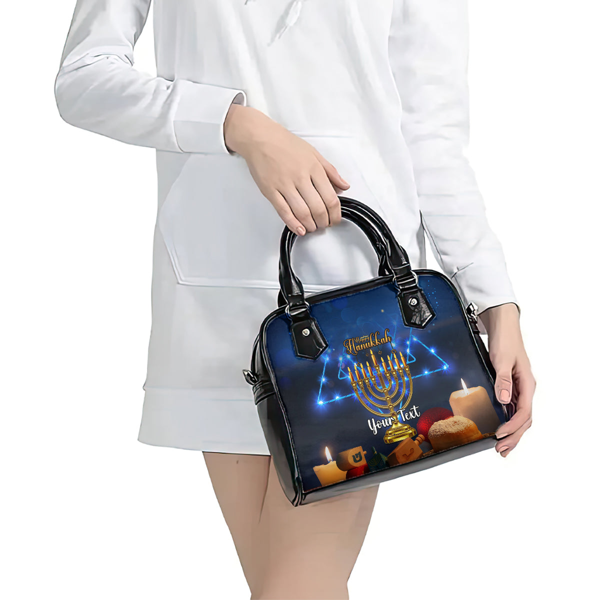 personalised-hanukkah-shoulder-handbag-menorah-happy-jewish-holiday