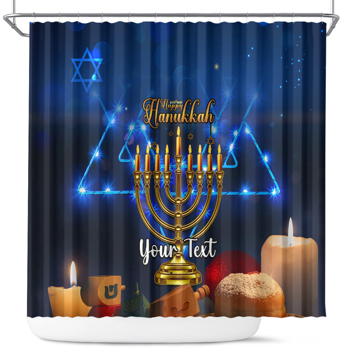 personalised-hanukkah-shower-curtain-menorah-happy-jewish-holiday