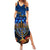 Personalised Hanukkah Summer Maxi Dress Menorah Happy Jewish Holiday - Wonder Print Shop