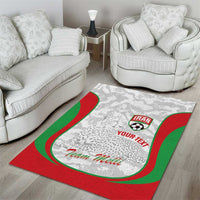 Iran Football Custom Area Rug Come On Team Melli Cheetah - Wonder Print Shop