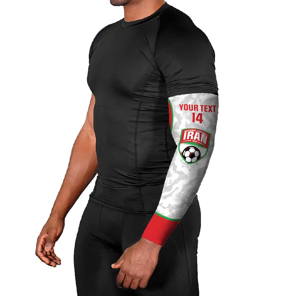 Iran Football Custom Arm Sleeves Come On Team Melli Cheetah - Wonder Print Shop