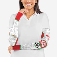 Iran Football Custom Arm Sleeves Come On Team Melli Cheetah - Wonder Print Shop