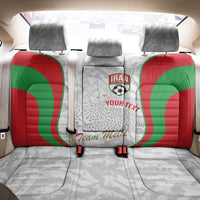 Iran Football Custom Back Car Seat Cover Come On Team Melli Cheetah - Wonder Print Shop